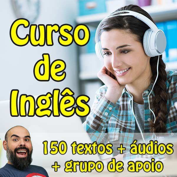 Curso de Inglês - 150 Textos em Inglês - Lateral